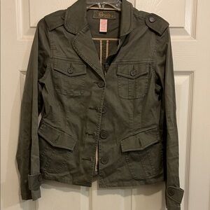 Juniors Medium Star Utility Jacket. Please read description*